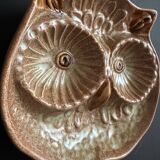 Ceramic owl catchall Vallauris 1960s