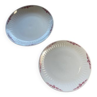 Plat en porcelaine