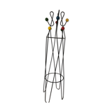 Coat rack floor key year 50