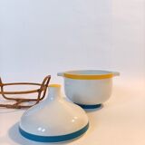 Wolf Karnagel porcelain soup bowl for Rosenthal Studio Line Germany 1970.