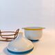 Wolf Karnagel porcelain soup bowl for Rosenthal Studio Line Germany 1970.