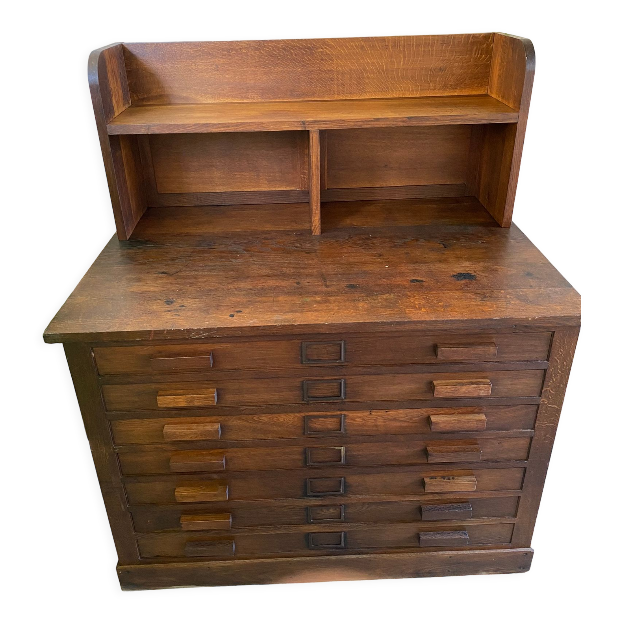 Craft furniture with vintage architect plans in solid oak