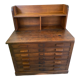 Craft furniture with vintage architect plans in solid oak