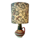 Special accent lamp made from MCM vase with Japanese dragon shade.