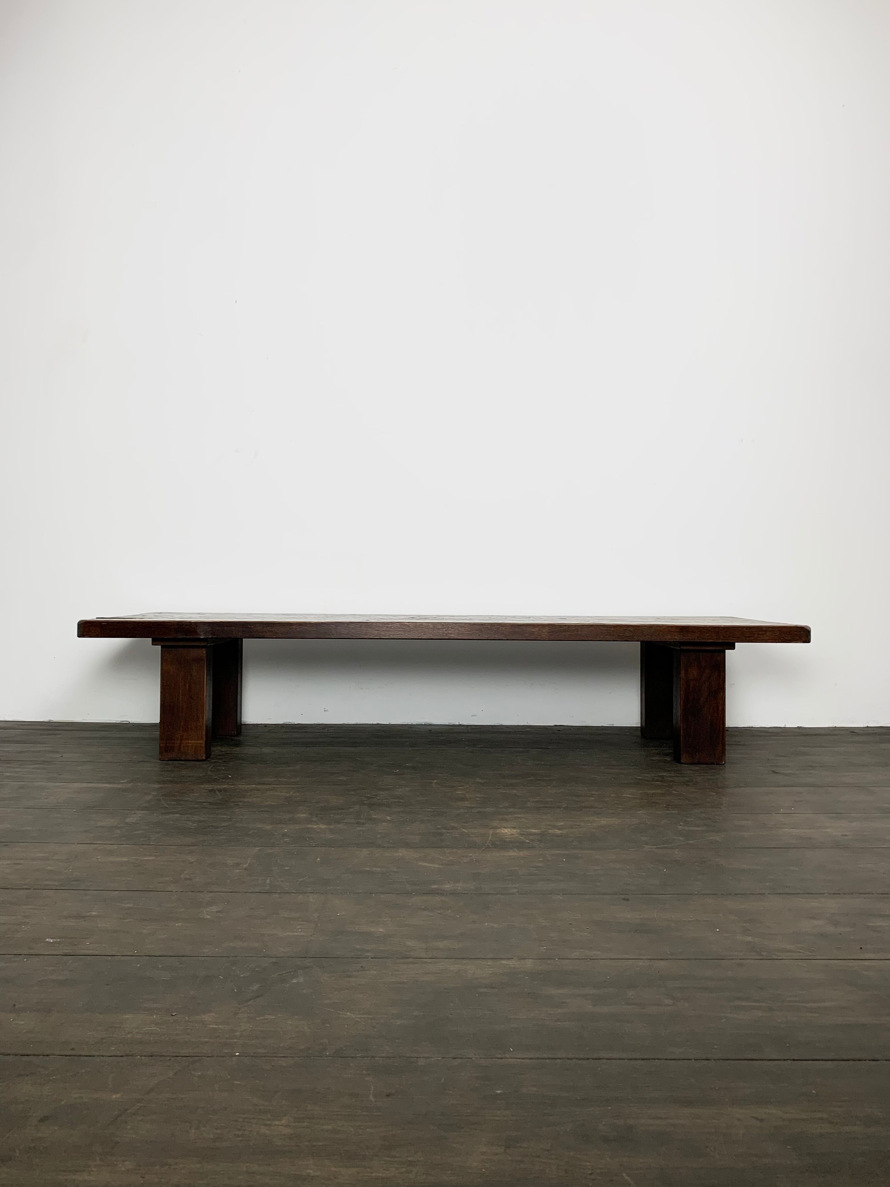 Brutalist coffee table