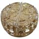 NOS New Old Stock vintage ceiling light glass