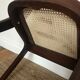 Paire de chaises Gondoles cannées Baumann