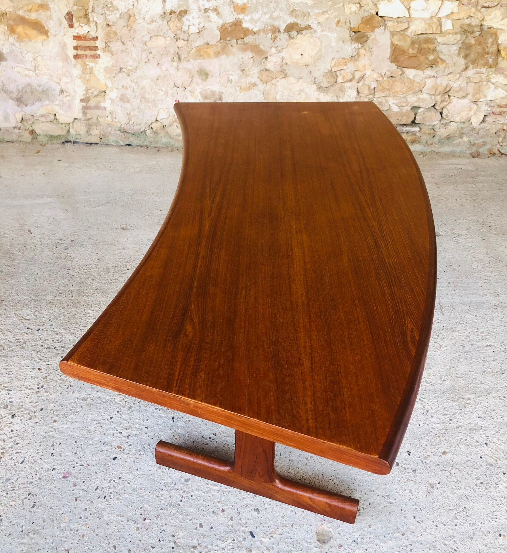 Danish teak coffee table, Johannes Andersen for CFC Silkeborg, Circa 60's