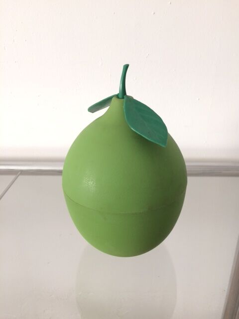 Plastic lemon ice bucket 1970