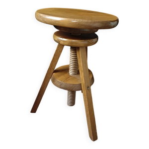 Tabouret d'atelier, à - vis