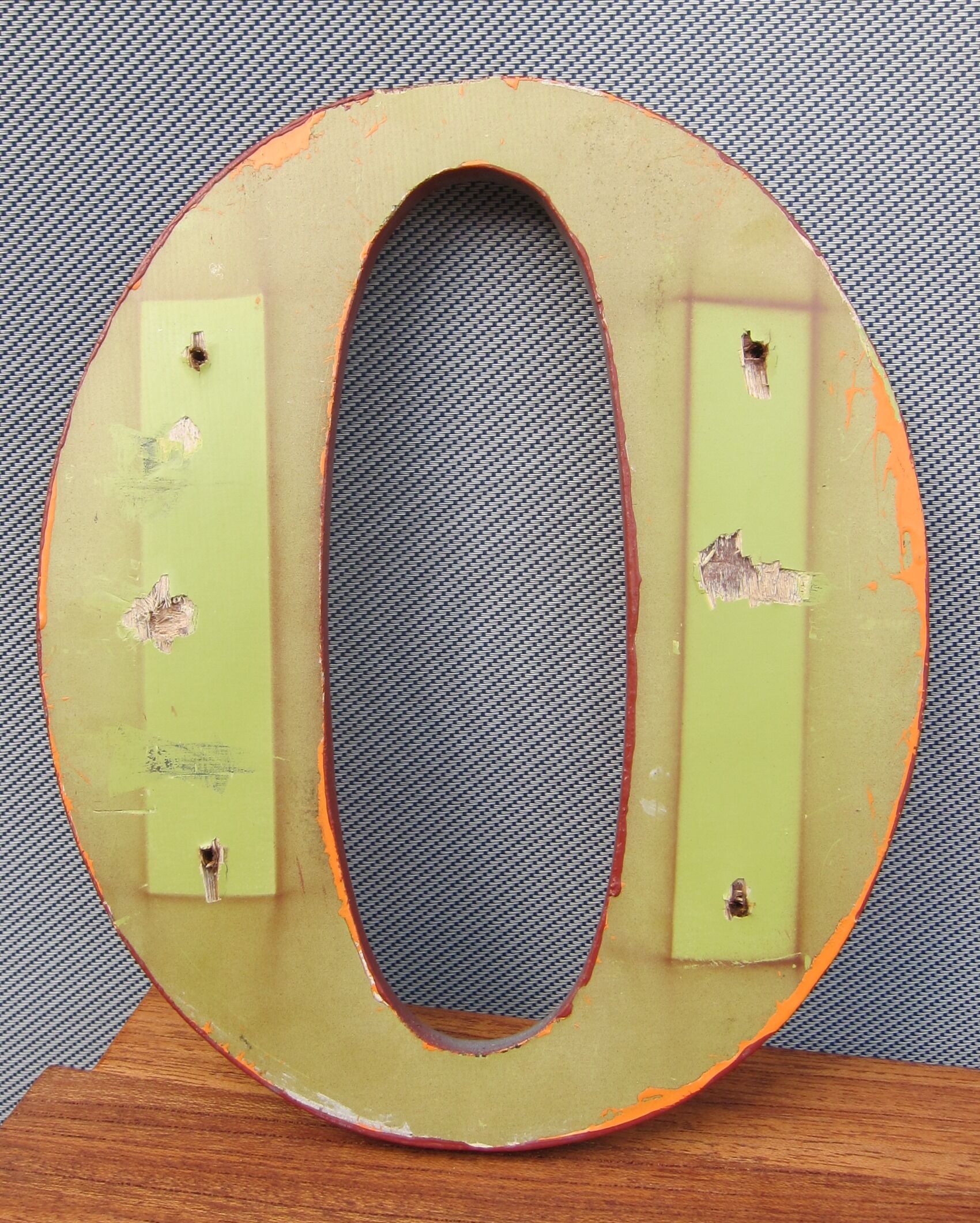 Teaches letter O wooden