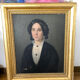 Portrait de femme école du XIXeme siècle