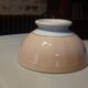 Pale pink orchie faience bowl