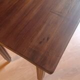 Art Deco desk or side table from the 1930s, vintage, solid wood