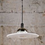 Paire de suspensions Frisbi 850, Achille Castiglioni pour Flos, 1970s