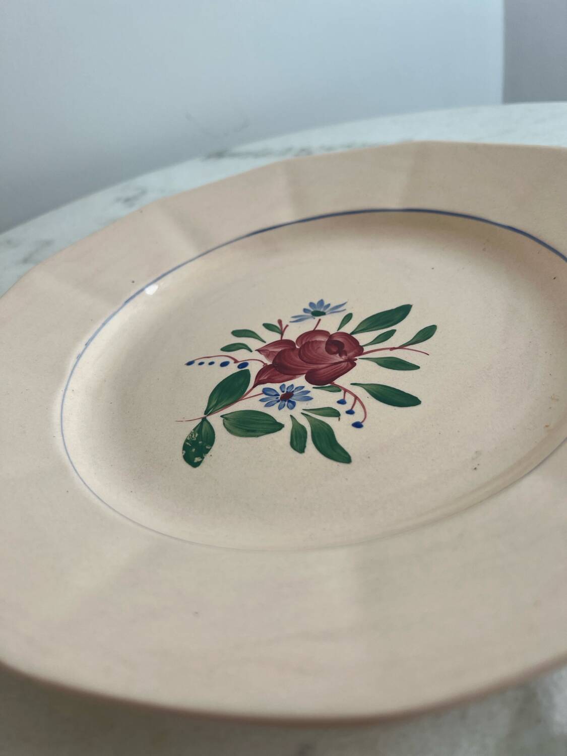 Sarreguemines Digoin presentation dish