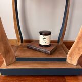 Art Deco Side Table Trolley on Wheels