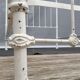 19th century metal bed encaged bird 200x120