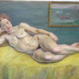 Nude signed Collignon