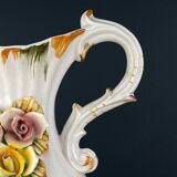 Vintage Italian ceramic pitcher from the mid-20th century by Bassano, 1970s.
