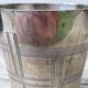 Timbale verre argenté art déco