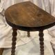 Tabouret bois tripode 20e