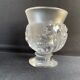 Vase signed Lalique France Saint Cloud model