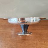 Art Deco silver-plated bowl by Bouillet and Bourdelle