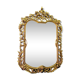 Miroir en bois en hêtre doré
