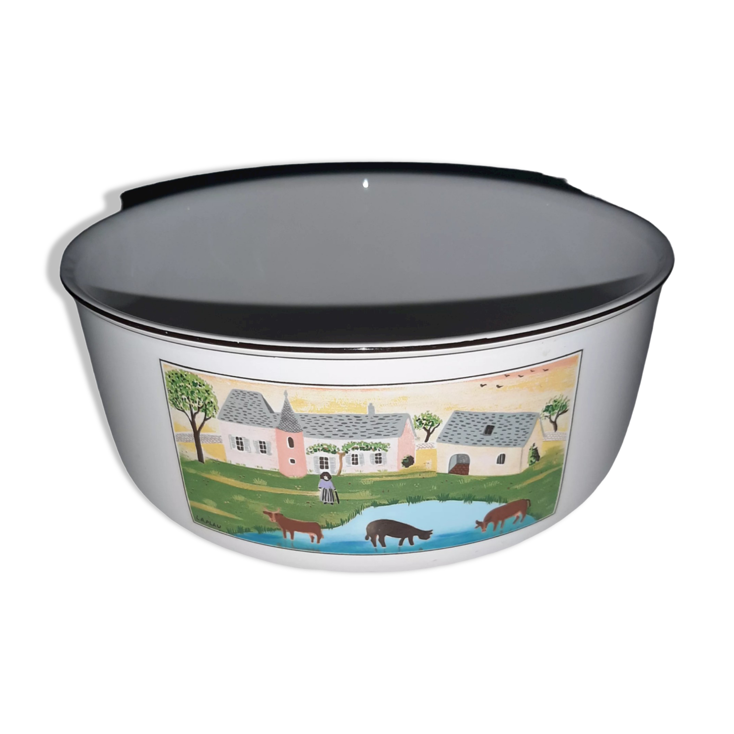 Flat Hollow / salad bowl Villeroy and Boch Naïf Laplau