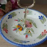Former Quimper Earthenware Servant Floral Decor