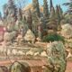 Sublime Oil on Panel "Parc de Chambrun" in Nice Côte d'Azur