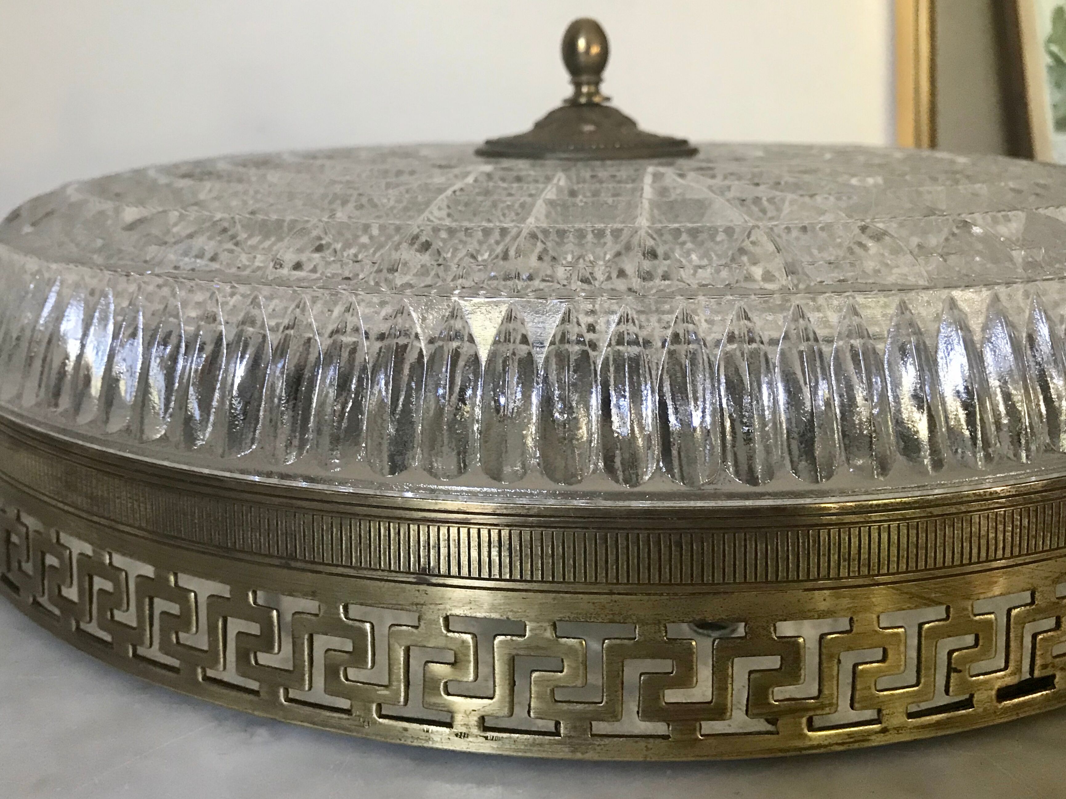 Art Deco ceiling light 37 cm