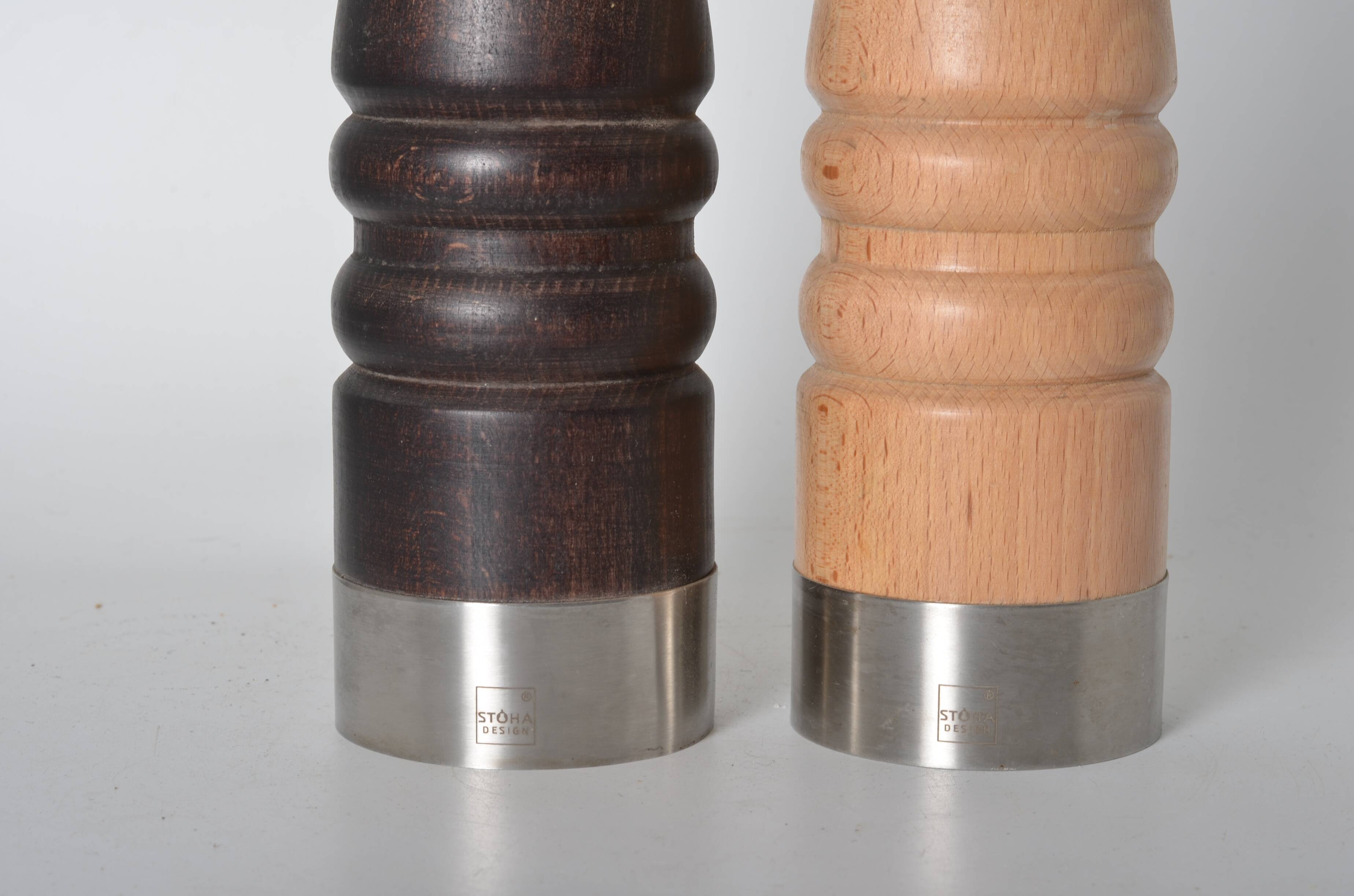 Stoha Design salt and pepper mill duo
