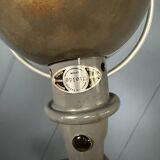 Dark grey Jielde three-arm clamp table lamp