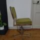 Chaise chrome pivotante