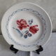 Set of two flat plates and two dessert plates Sarreguemines cannes model