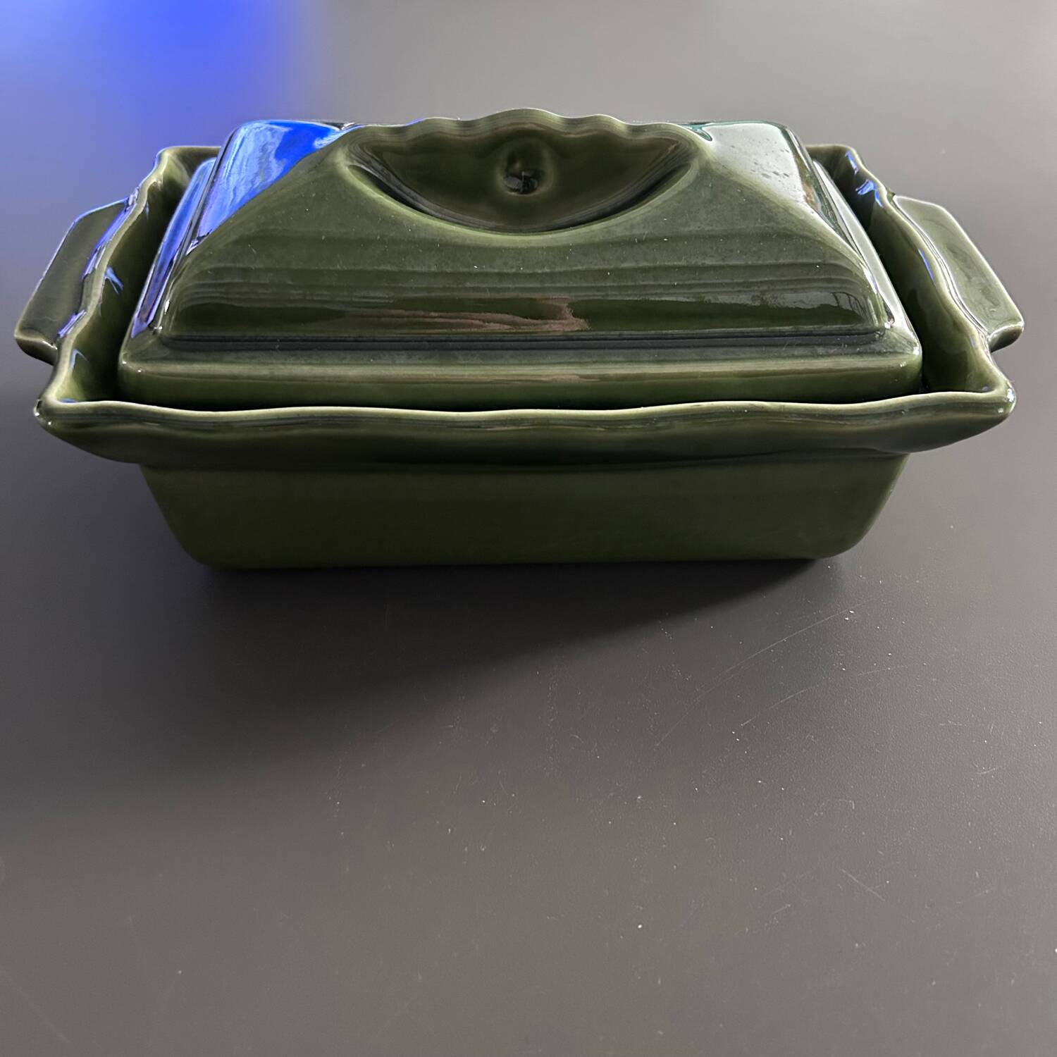 Terrine provençale vert olive