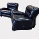 3 Room Living Room, Italy 1970/80 Black “adriano Piazessi”