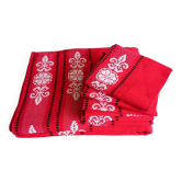 Grande nappe basque et 6 serviettes
