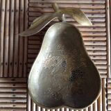 Empty brass pear pocket