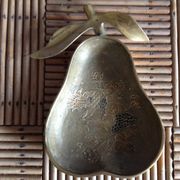 Vide poche poire en laiton