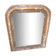 Old wall mirror in wood and stucco 43x53cm