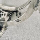 Pair of solid silver salt pans