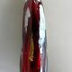 Verrerie d'art contemporaine, maitre verrier john a slatcher inclusion or & argent