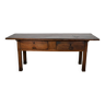 Table d'Appoint / Console Antique de Ferme Rustique Espagnole en Châtaignier, 18ème Siècle