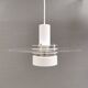 Classic Space Age pendant lamp from the 1980s, Denmark.