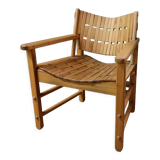 Fan armchair in Scandinavian style locust