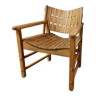 Fan armchair in Scandinavian style locust