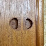 60s 70s teak sideboard highboard H.W. Klein Bramin Danish Modern Design